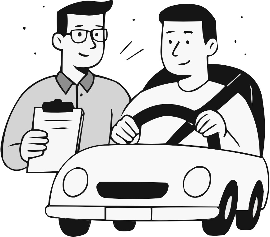 Instruktor szkoli kursanta